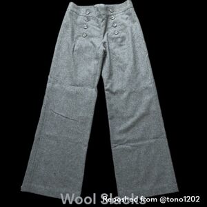 Grey wool slacks size 10